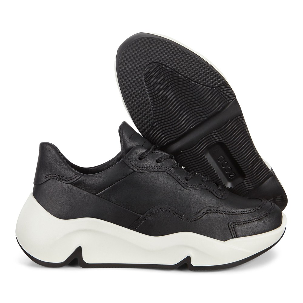 Tenis Mujer - ECCO Chunky - Negros - YCV408176